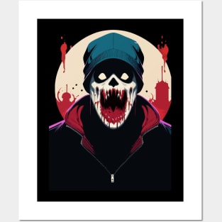 Bloodthirsty Face Posters and Art